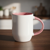 Sculpted Ceramic Mug in Full-Spectrum Colors