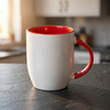 Sculpted Ceramic Mug in Full-Spectrum Colors