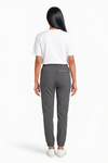 Women's Drawstring Tapered Jogger Trousers in Four Colours