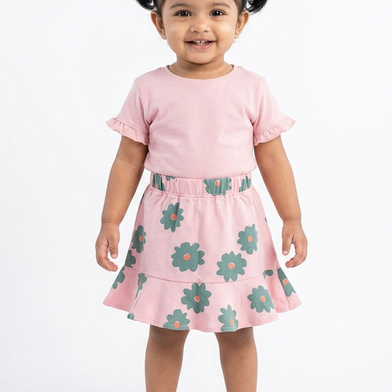 Girls’ Playful Everyday Skirt – main product image