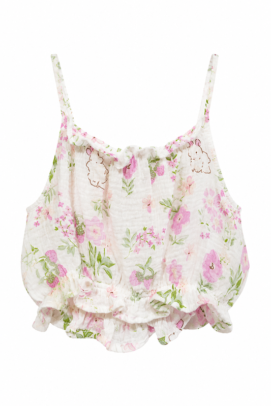 Girls’ Colourful Casual Printed Top main product view