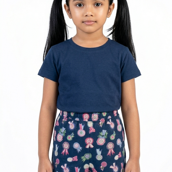 Girls’ Colourful Casual Shorts – main product image
