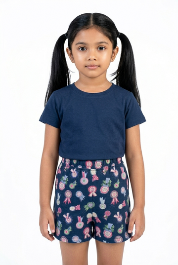 Girls’ Colourful Casual Shorts – main product image