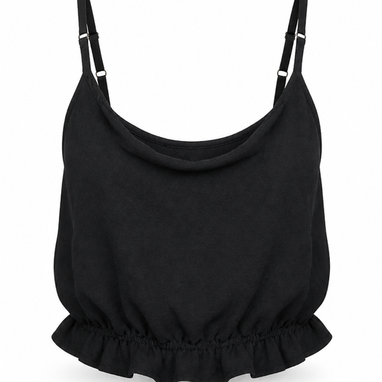 Girls’ Black Green and White Casual Top main product view