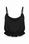 Girls’ Black Green and White Casual Top main product view