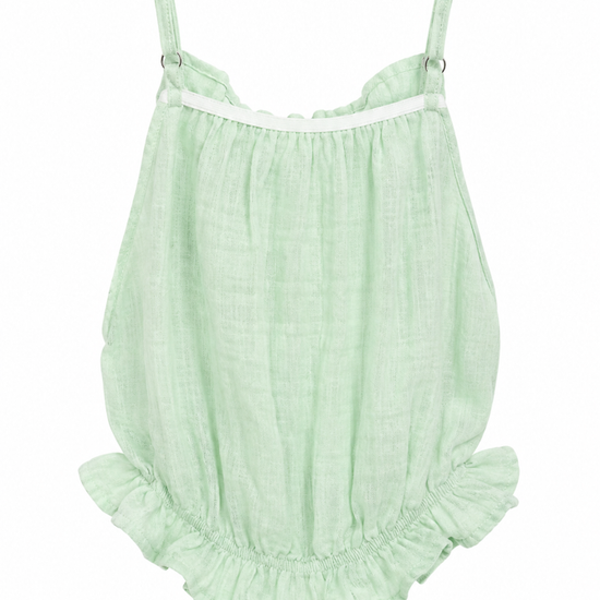 Girls’ Black Green and White Casual Top detail view 5