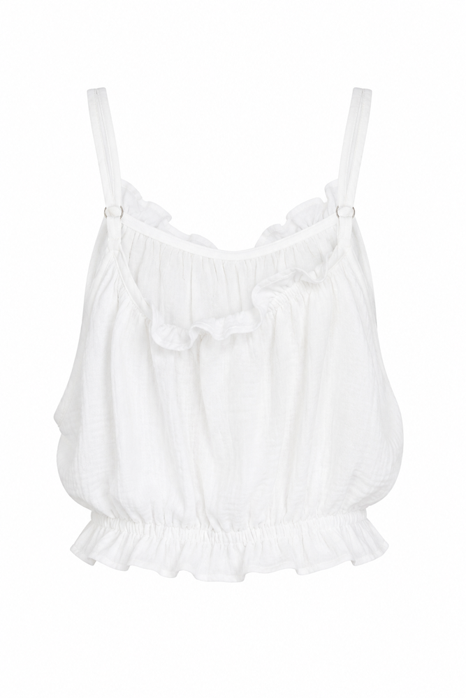 Girls’ Black Green and White Casual Top detail view 6