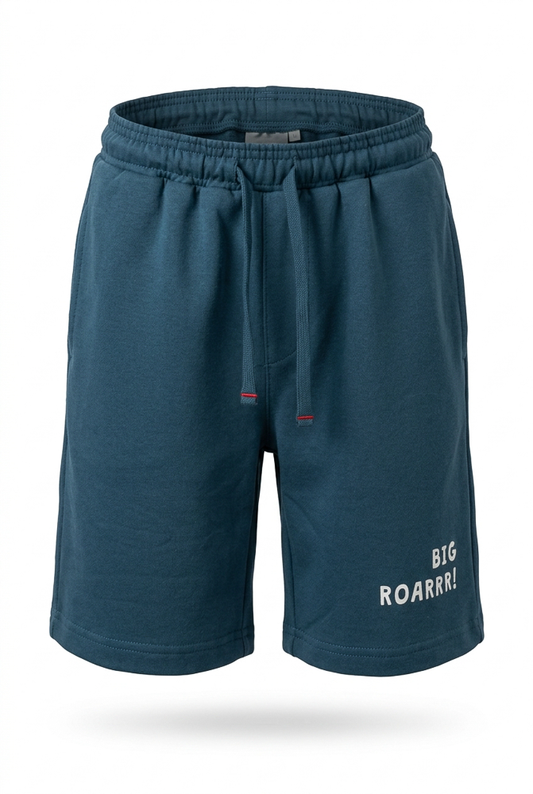 Boys’ Black and Blue Casual Shorts detail view 2