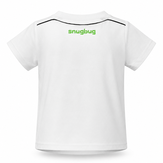 Boys’ White Printed Casual T-Shirt detail view 2