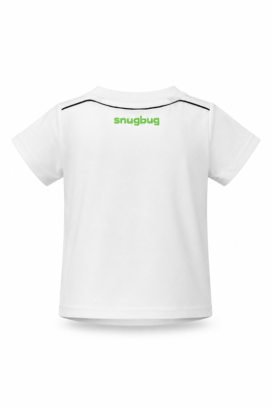 Boys’ White Printed Casual T-Shirt detail view 2