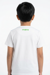 Boys’ Black and White Casual T-Shirt detail view 4