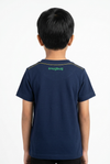 Boys’ Navy and Red Everyday T-Shirt detail view 3