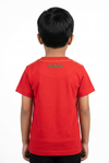 Boys’ Navy and Red Everyday T-Shirt detail view 4