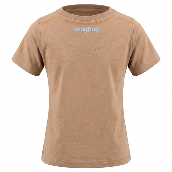 Boys’ Beige and Navy Casual T-Shirt detail view 3