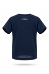 Boys’ Beige and Navy Casual T-Shirt detail view 4