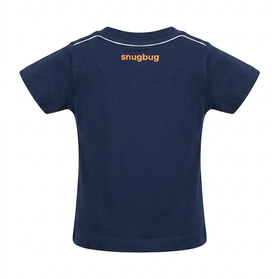 Boys’ Navy and Yellow Casual T-Shirt detail view 3