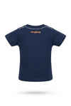 Boys’ Navy and Yellow Casual T-Shirt detail view 3