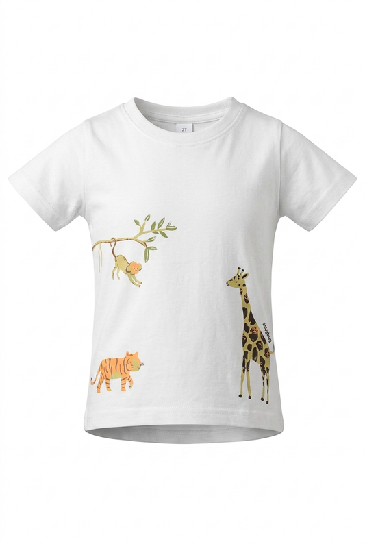 Boys’ White Everyday T-Shirt main product view