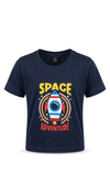 Boys’ Black Gray and Navy Casual T-Shirt main product view