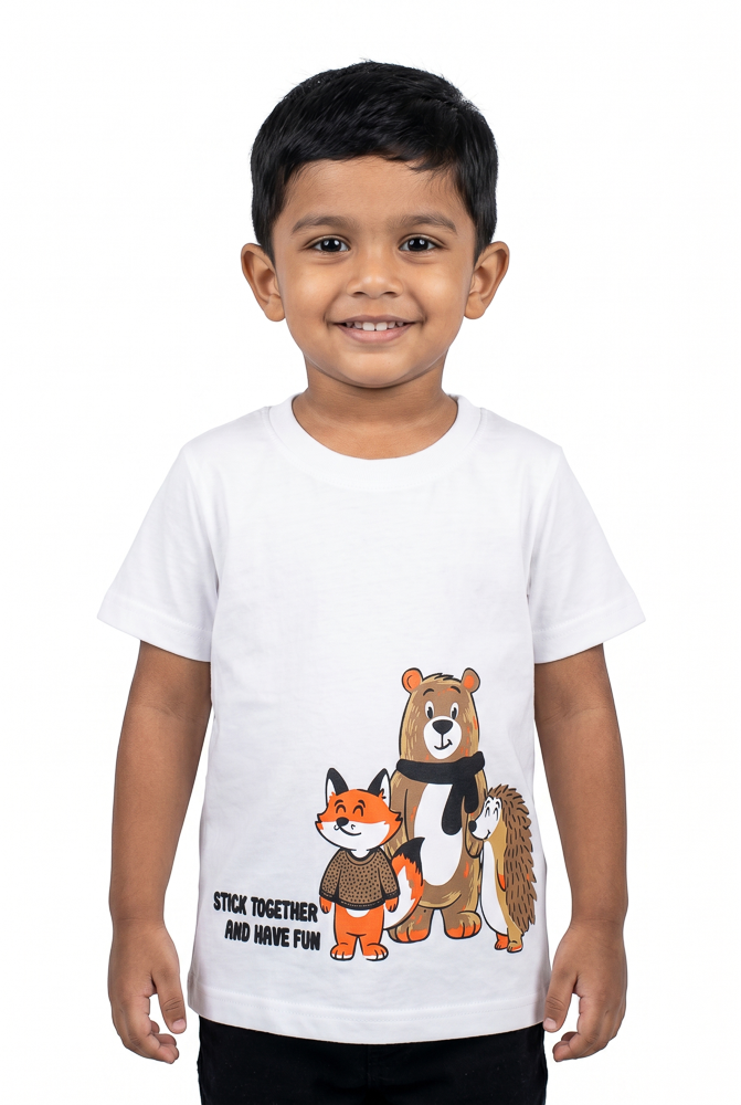 Girls’ Cute Daytime T-Shirt – product view 2