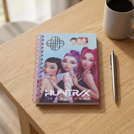 KPop Demon Hunters Mini Spiral Notebook – product view 2