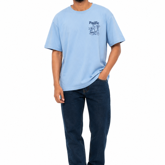 Men's bold colour everyday T-shirt - view 1
