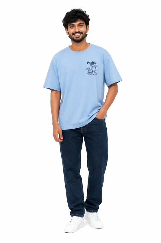 Men's bold colour everyday T-shirt - view 1
