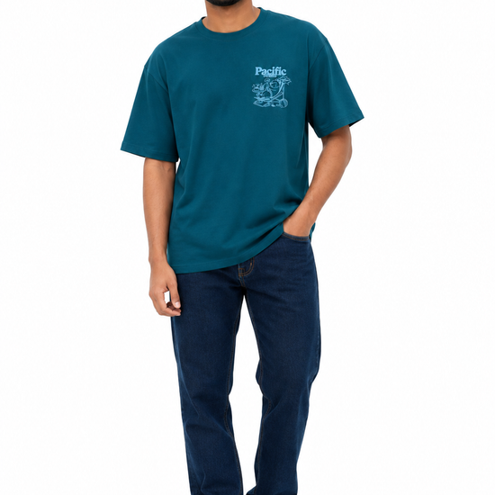 Men's bold colour everyday T-shirt - view 3