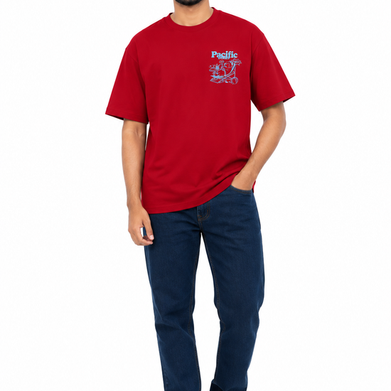 Men's bold colour everyday T-shirt - view 5