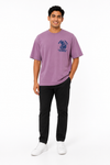 Men's khaki pink white and olive T-shirt - view 1