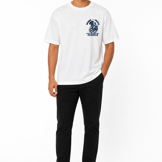 Men's khaki pink white and olive T-shirt - view 2