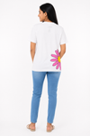 Women's green white and brown everyday top - view 6