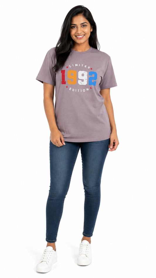 Women's brown navy and grey casual top - view 2