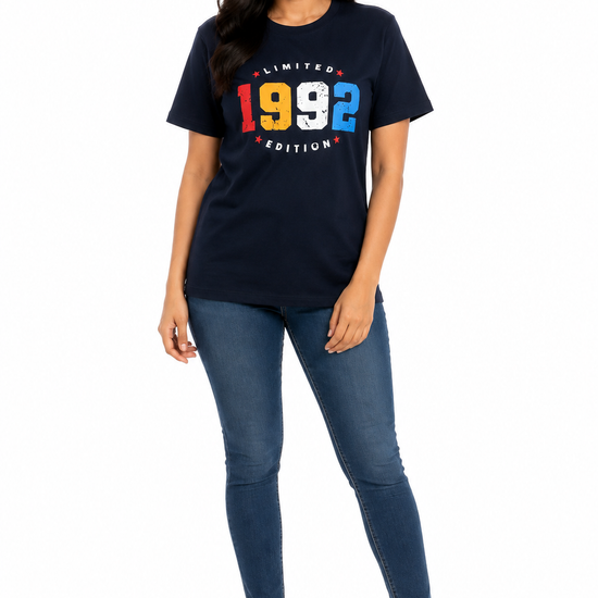 Women's brown navy and grey casual top - view 3