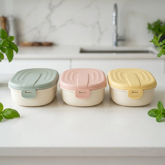 Colourful Compact Lunch Box main product view