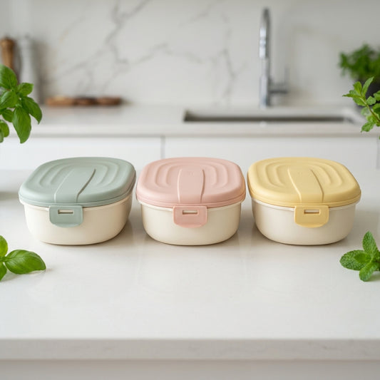 Colourful Compact Lunch Box main product view