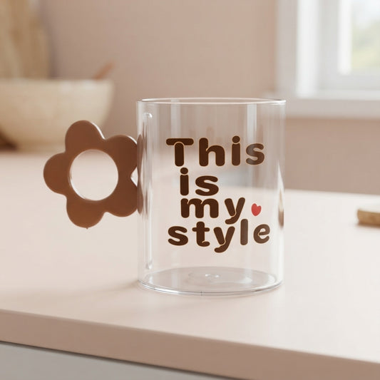 Clear Everyday Drinking Tumbler detail view 2