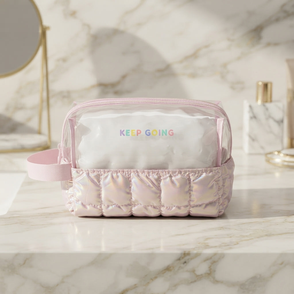 Soft Colour Multipurpose Zip Pouch detail view 4