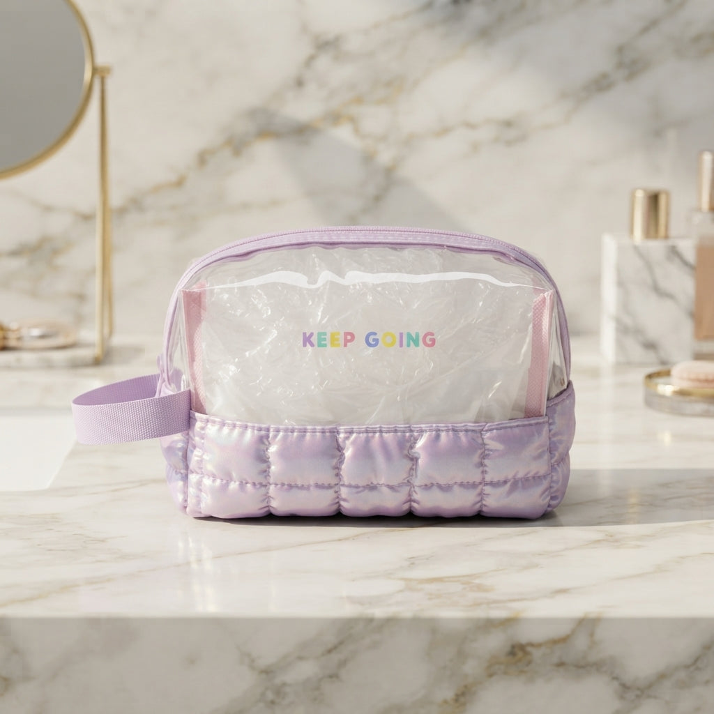 Soft Colour Multipurpose Zip Pouch detail view 3