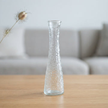 Compact Clear Glass Bud Vase main product view