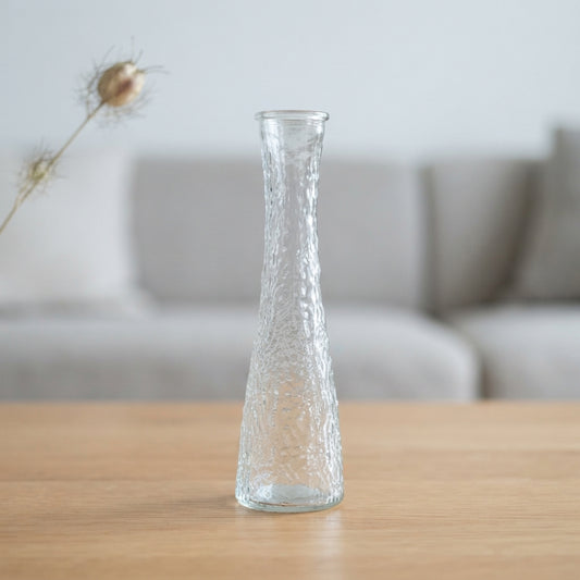 Compact Clear Glass Bud Vase main product view