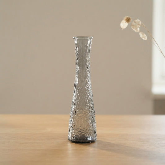 Compact Black Glass Bud Vase main product view