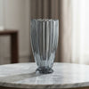 Metallic Accent Glass Flower Vase main product view