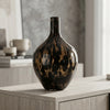 Dark-Tone Decorative Glass Vase detail view 2