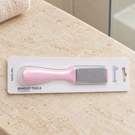 Beauuuty Dual-Sided Foot Callus File and Rasp with Pink Handle from Thilakma Sri Lanka