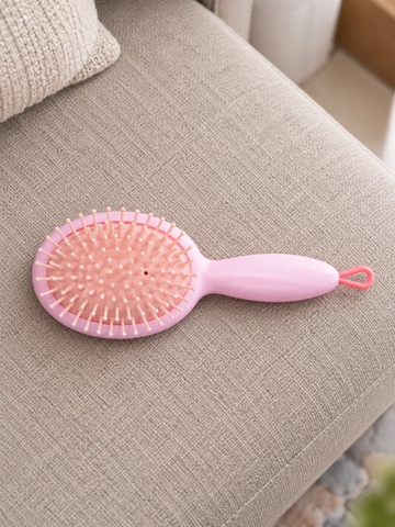 Beauuuty Baby Pink Mini Paddle Hair Brush with Ball-Tipped Bristles at Thilakma Sri Lanka