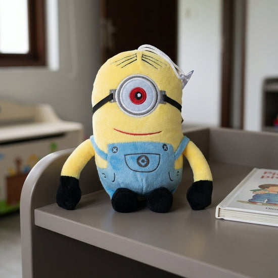 T&CO 23cm cute pink alien plush toy in Angel style with big floppy ears and embroidered eyes