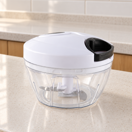 Speedy Chopper Manual Hand Pull Food Processor and Vegetable Cutter Model 801C in Black at Thilakma Sri Lanka