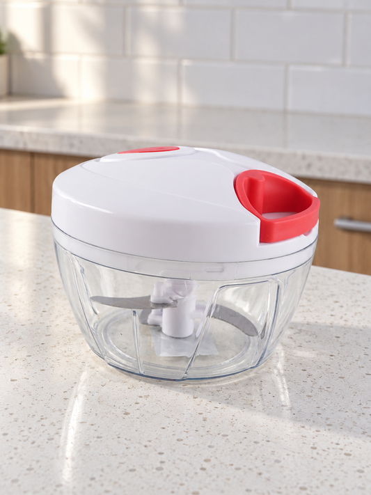 Speedy Chopper Manual Hand Pull Food Processor and Vegetable Cutter Model 801C in Crimson Red at Thilakma Sri Lanka