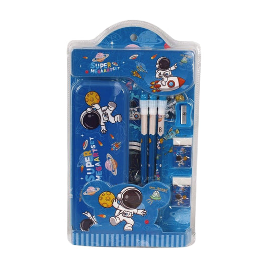 Blue Space Astronaut stationery Set